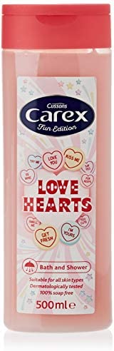 (image for) CAREX BATH LOVE HEARTS - 500ML