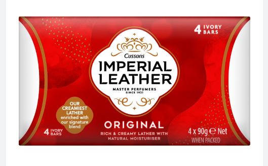 (image for) IMP LEATH SOAP ORIGINAL 4S - 4X90G