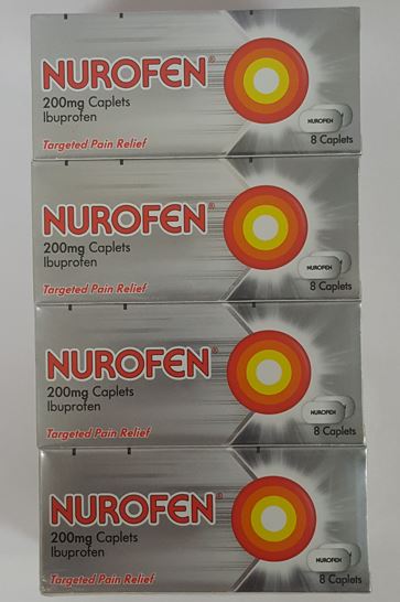 (image for) NUROFEN CAPLETS 8S - 200MG