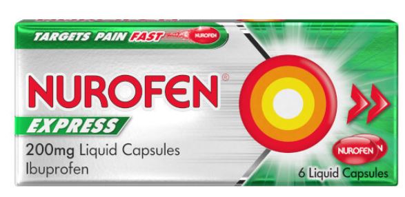 (image for) NUROFEN EXPRESS LIQ CAPS 6S