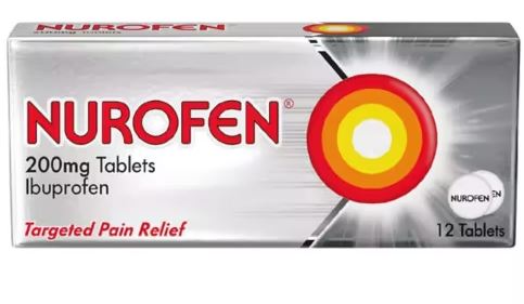 (image for) NUROFEN TABLETS 12S - 200MG