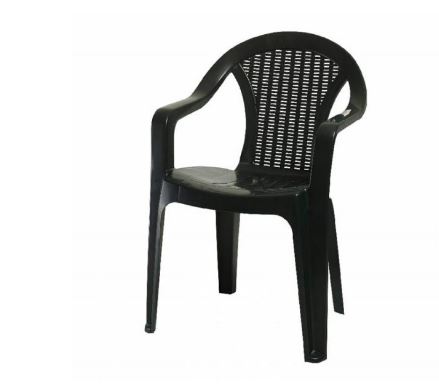 (image for) GARDEN CHAIR MEGA WHITE/GREEN - STD