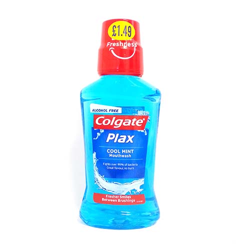 (image for) COLGATE PLAX M/WASH C/MINT1.49 - 250ML