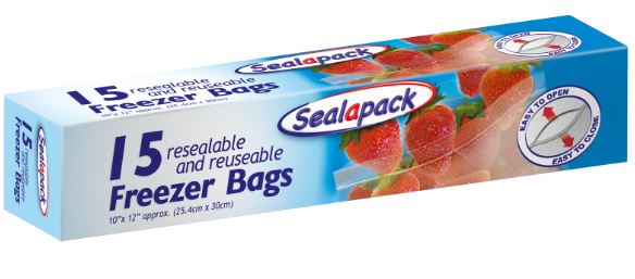 (image for) SEAL/P FREEZER BAGS 15S