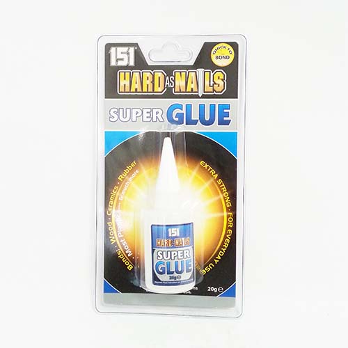 (image for) 151 HARD AS NAILS SUPER GLUE - 20G