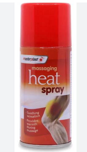 (image for) M/PLAST MASSAGING HEAT SPRAY - 125ML