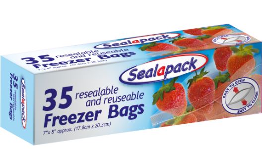 (image for) SEAL/P FREEZER BAG 35S - 7X8\"