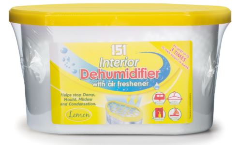 (image for) INTERIOR DEHUMIDIFIERR LEMON - 400ML