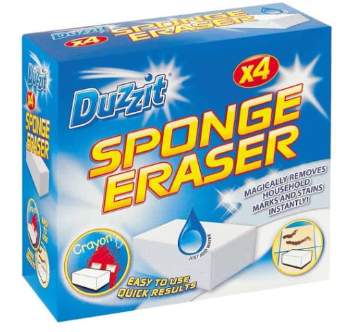 (image for) DUZZIT SPONGE ERASER - 4PK