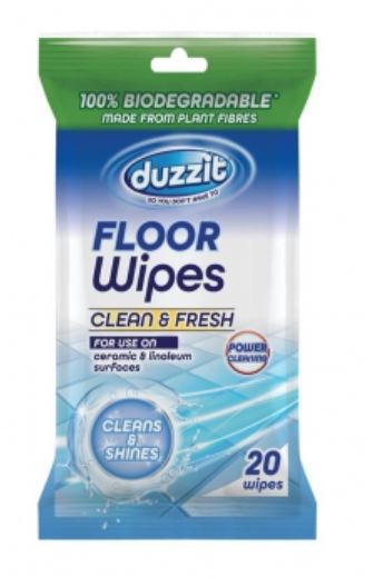 (image for) DUZZIT BIO WIPE FLOOR - 20S