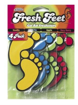 (image for) FRESH FEET CAR AIR FRESHNER - 4S