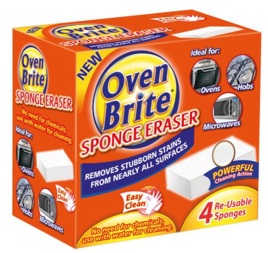 (image for) OVEN BRITE SPONGE ERASER 4PK - 4PK