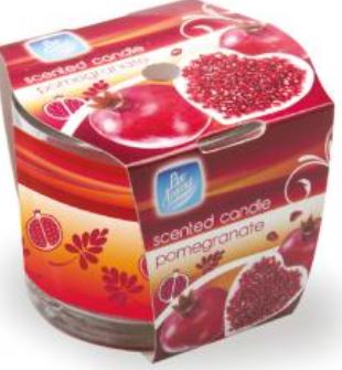 (image for) PAN/A G/CANDLE POMEGRANATE - 21HRS