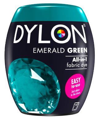 (image for) DYLON MACH FAB DYE-EMERALDGREE - 350G