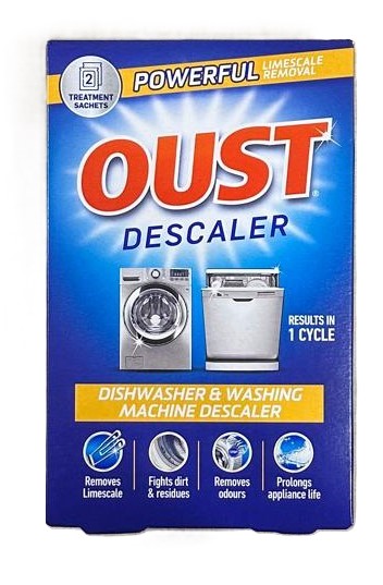 (image for) OUST DISHWASH/WASHING DESCALER - 2X75G