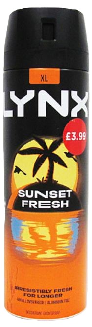 (image for) LYNX DEO BSPRAY SUNSE/FR P3.99