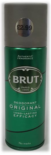 (image for) BRUT DEO SPRAY ORIGINAL PM2.99 - 200ML