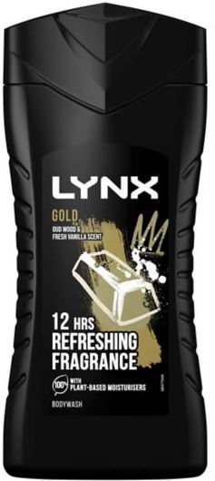 (image for) LYNX S/GEL GOLD - 225ML
