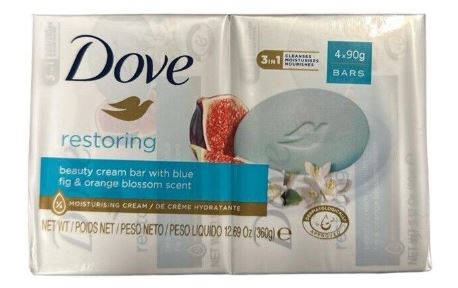 (image for) DOVE SOAP BAR RESTORING FIG/OR - 4X90G