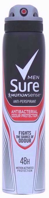 (image for) SURE APA MEN A/B ODOUR PROTECT - 250ML