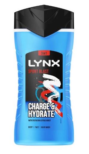 (image for) LYNX S/GEL SPORTS BLAST - 225ML