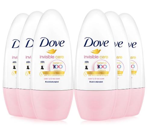 (image for) DOVE ROLL ON INVISIBLE CARE - 50ML