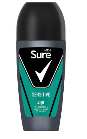 (image for) SURE ROLL ON MEN SENSITIVE - 50ML