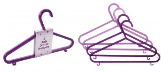 (image for) RSW COAT HANGER KIDS GILT ASST - 4S