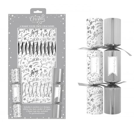 (image for) XMAS CRACKER SCRIPT SILVER 6S - 14\"