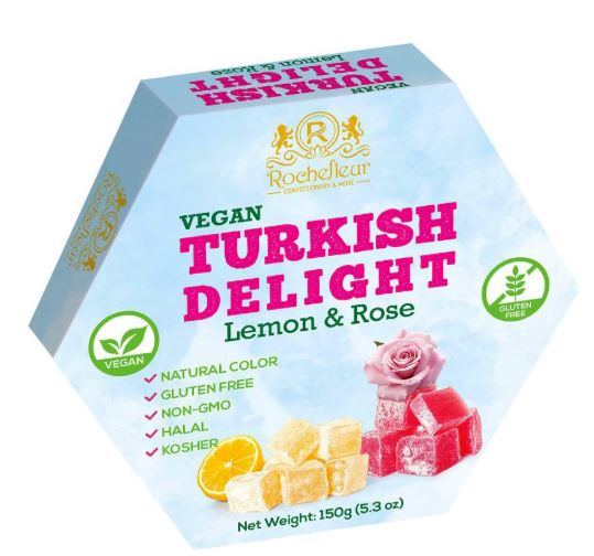 (image for) TURKISH DELIGHT LEMON & ROSE - 150G