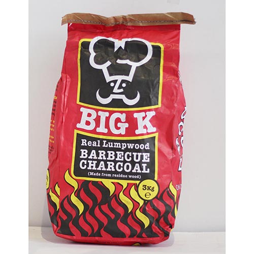 (image for) BIG K LUMPWOOD CHARCOAL - 3KG