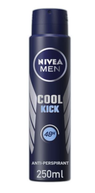 (image for) NIVEA MEN DEODORANT COOL KICK - 250ML