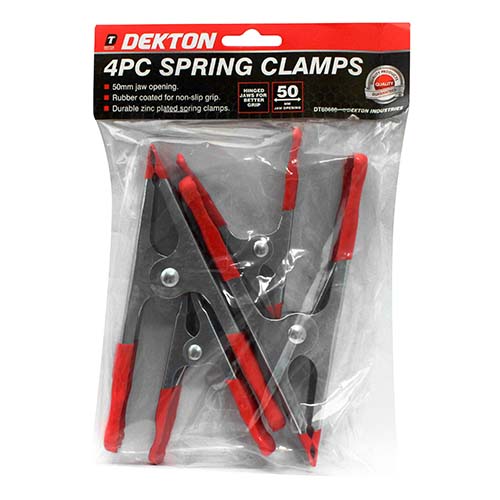 (image for) DEKTON SPRING CLAMPS 4PCS - 50MM