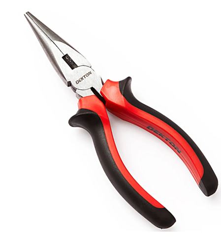 (image for) DEKTON PLIERS LONG NOSE - 6\"