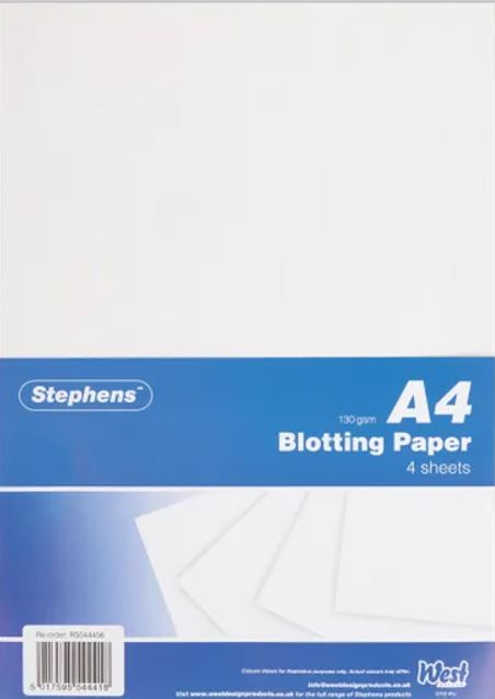 (image for) STEPHENS A4 BLOTTING PAPER