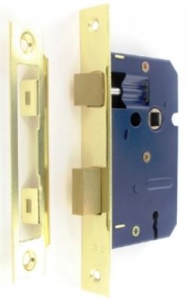 (image for) F/PAK LEVER SLASH LOCK BRASS - 63MM