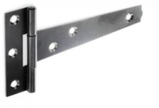 (image for) F/PAK TEE HINGES BLACK 8\" - 200MM