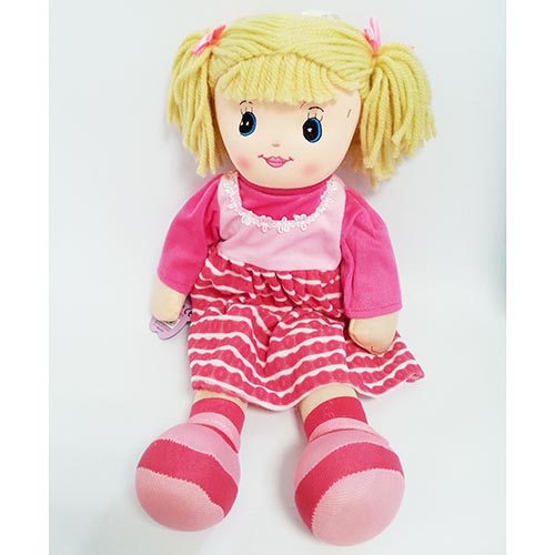 (image for) GIRLIE PAWS DOLL RAG ASSTD 20\" - 51CM