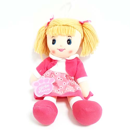 (image for) GIRLIE PAWS DOLL ASSORT 30CM - 11\"