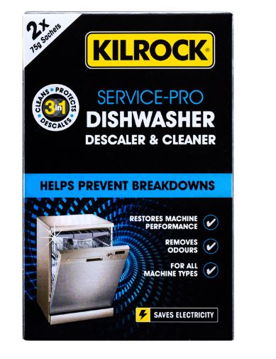 (image for) KILROCK S/PRO DISHWAS DESCALER - 2X75G
