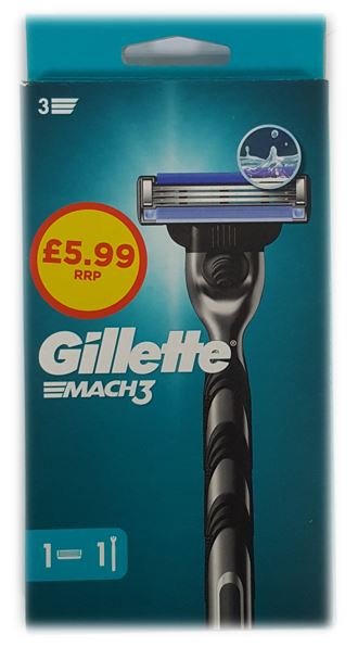 (image for) GILLETTE MACH3 RAZOR PM5.99 - 3S