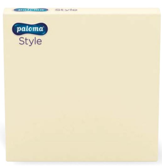 (image for) PALOMA NAPKIN IVORY 2PLY - 50S