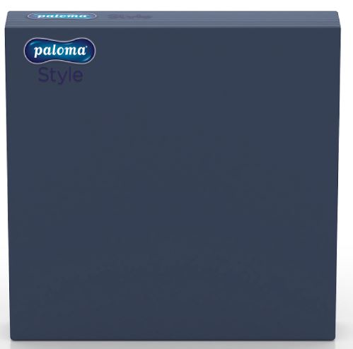 (image for) PALOMA NAPKIN BLUE MARINE 3PLY - 20S