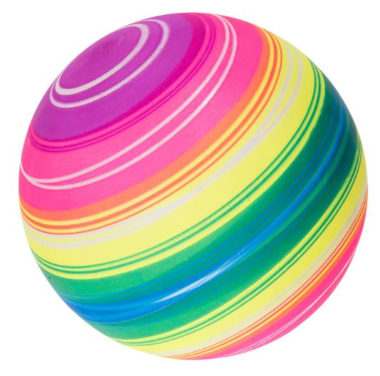 (image for) GW FOOTBALL RAINBOW - 23CM