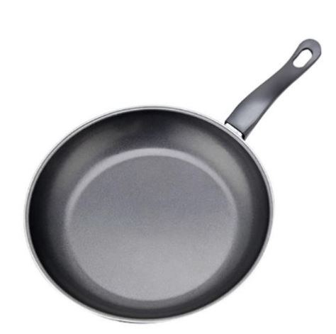 (image for) ZODIAC N/STICK FRYING PAN BLK - 10\"