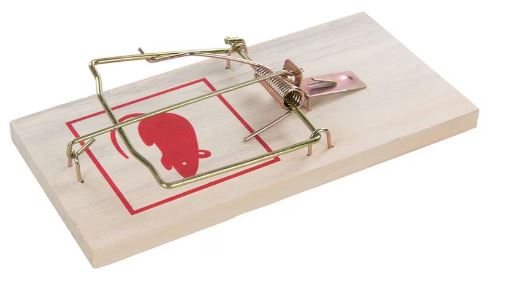 (image for) RAT TRAP WOODEN - 8X18CM
