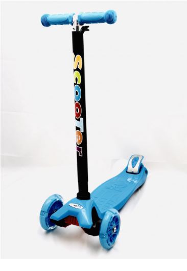 (image for) KIDS SCOOTER WITH LIGHT - 3+