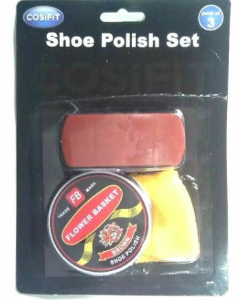 (image for) SHOE POLISH SET - 3PK