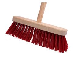 (image for) HARD BROOM HEAD+HANDLE - STD