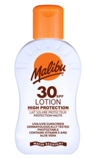 (image for) MALIBU SUN LOTION 30SPF - 100ML
